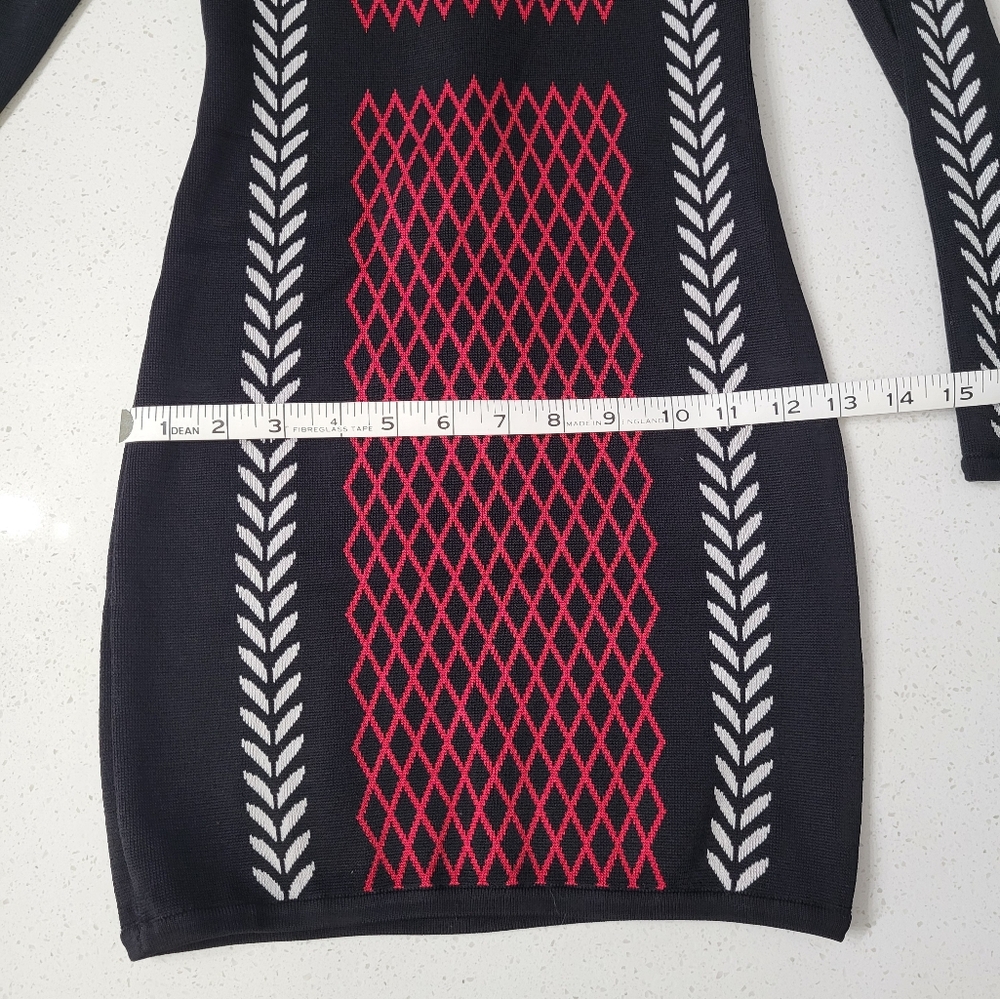 Bebe Knit Bodycon Mini Sweater Dress XS - Picture 9 of 15